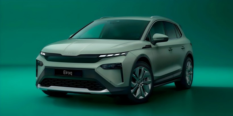 Obrázok upútavky ŠKODA ELROQ VRS: SUV s elektrickým výkonom pre rodinné použitie, prelomenie 100 km/h za menej ako 6 sekúnd