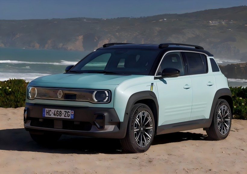 Oficiálne obrázky Renault 4 E-Tech Vydané: Svetlo zelená farba sa pridá, očakáva sa, že v roku 2025 zasiahne zahraničné trhy