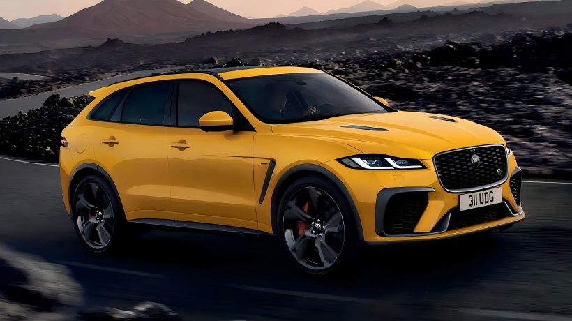 5.0L Supercharged V8 Engine-vzácny klenot na váženie Jaguar F-Pace SVR 575 Final Edition Oficiálne obrázky Vydané